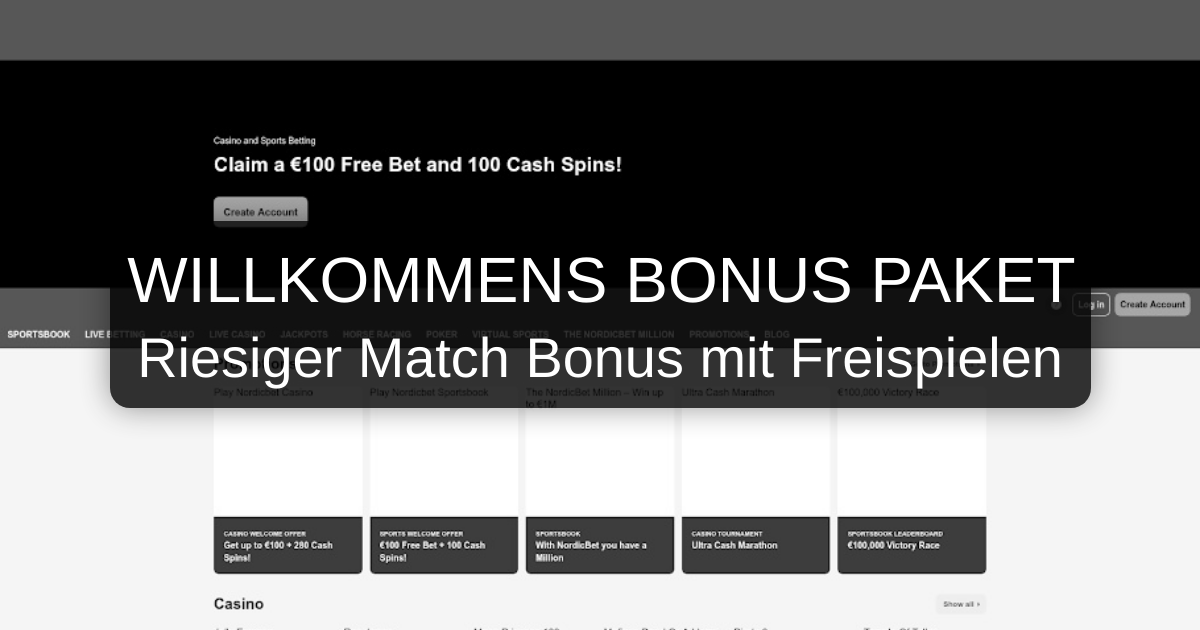 NordicBet Casino Deutschland
